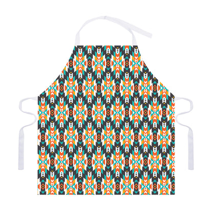 Tribal Native American Pattern Print Adjustable Apron