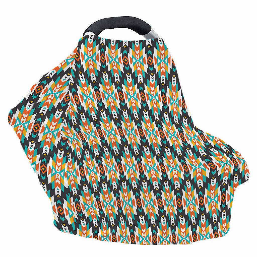 Tribal Native American Pattern Print Baby Seat Cover