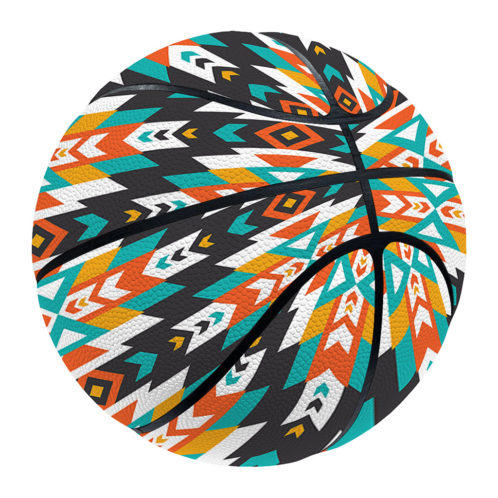 Tribal Native American Pattern Print Basketball