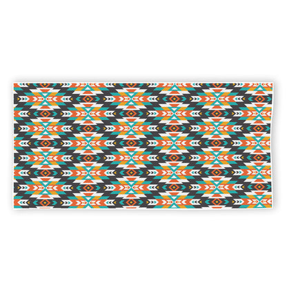 Tribal Native American Pattern Print Beach Towel