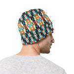 Tribal Native American Pattern Print Beanie