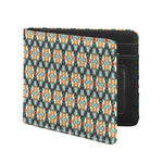 Tribal Native American Pattern Print Bifold Wallet