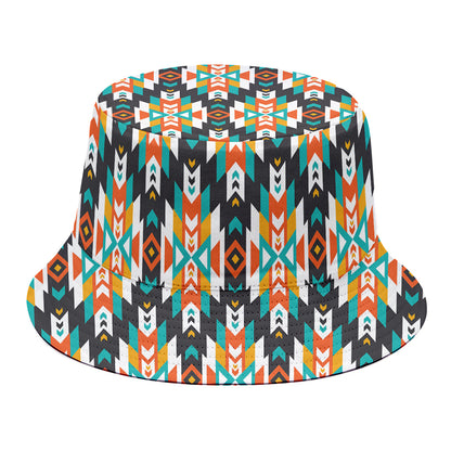 Tribal Native American Pattern Print Bucket Hat