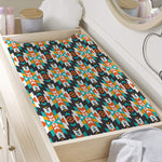 Tribal Native American Pattern Print Changing Pad Cover