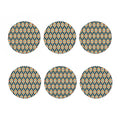 Tribal Native American Pattern Print Coaster Set