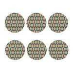 Tribal Native American Pattern Print Coaster Set