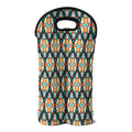 Tribal Native American Pattern Print Double Neoprene Wine Tote