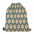 Tribal Native American Pattern Print Drawstring Bag