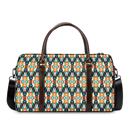 Tribal Native American Pattern Print Duffle Bag