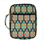 Tribal Native American Pattern Print Front Pocket Bible Bag