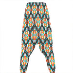 Tribal Native American Pattern Print Hammer Pants