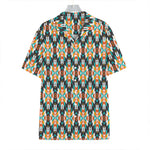 Tribal Native American Pattern Print Hawaiian Shirt