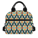 Tribal Native American Pattern Print Insulated Lunch Bag