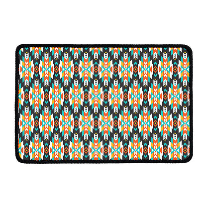 Tribal Native American Pattern Print Kitchen Mat