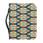 Tribal Native American Pattern Print Leather Bible Cover