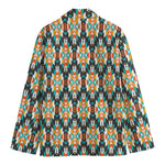 Tribal Native American Pattern Print Men's Blazer
