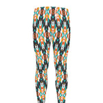 Tribal Native American Pattern Print Men's leggings