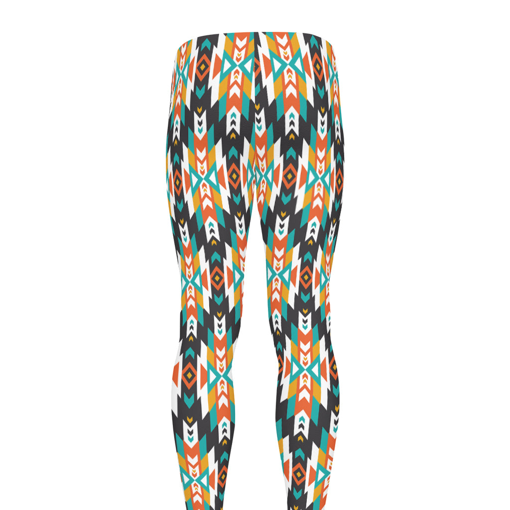 Tribal Native American Pattern Print Men's leggings