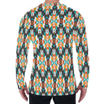 Tribal Native American Pattern Print Men's Long Sleeve T-Shirt
