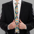 Tribal Native American Pattern Print Necktie
