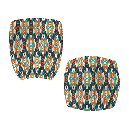 Tribal Native American Pattern Print Office Chair Cover