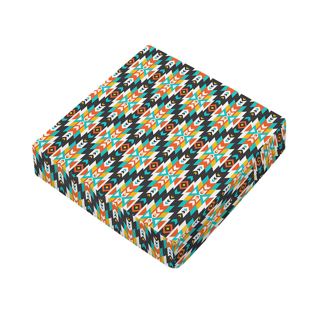 Tribal Native American Pattern Print Outdoor Seat Cushion Cover