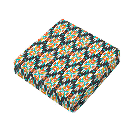 Tribal Native American Pattern Print Outdoor Seat Cushion Cover