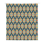 Tribal Native American Pattern Print Polyester Shower Curtain