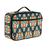 Tribal Native American Pattern Print Portable Lunch Bag