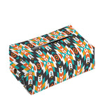 Tribal Native American Pattern Print Rectangle Tissue Box Cover