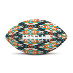 Tribal Native American Pattern Print Rugby Ball