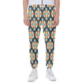 Tribal Native American Pattern Print Joggers