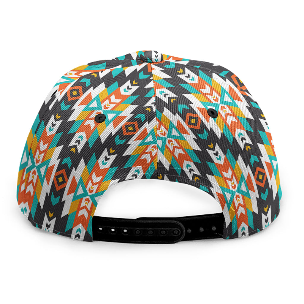 Tribal Native American Pattern Print Snapback Cap