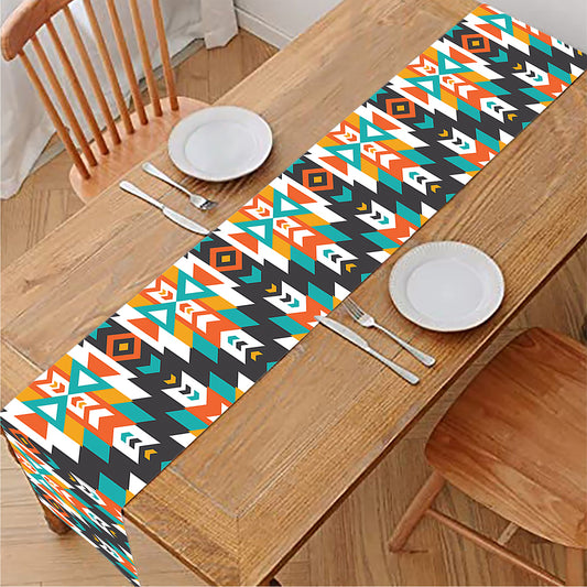 Tribal Native American Pattern Print Table Runner