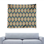 Tribal Native American Pattern Print Tapestry