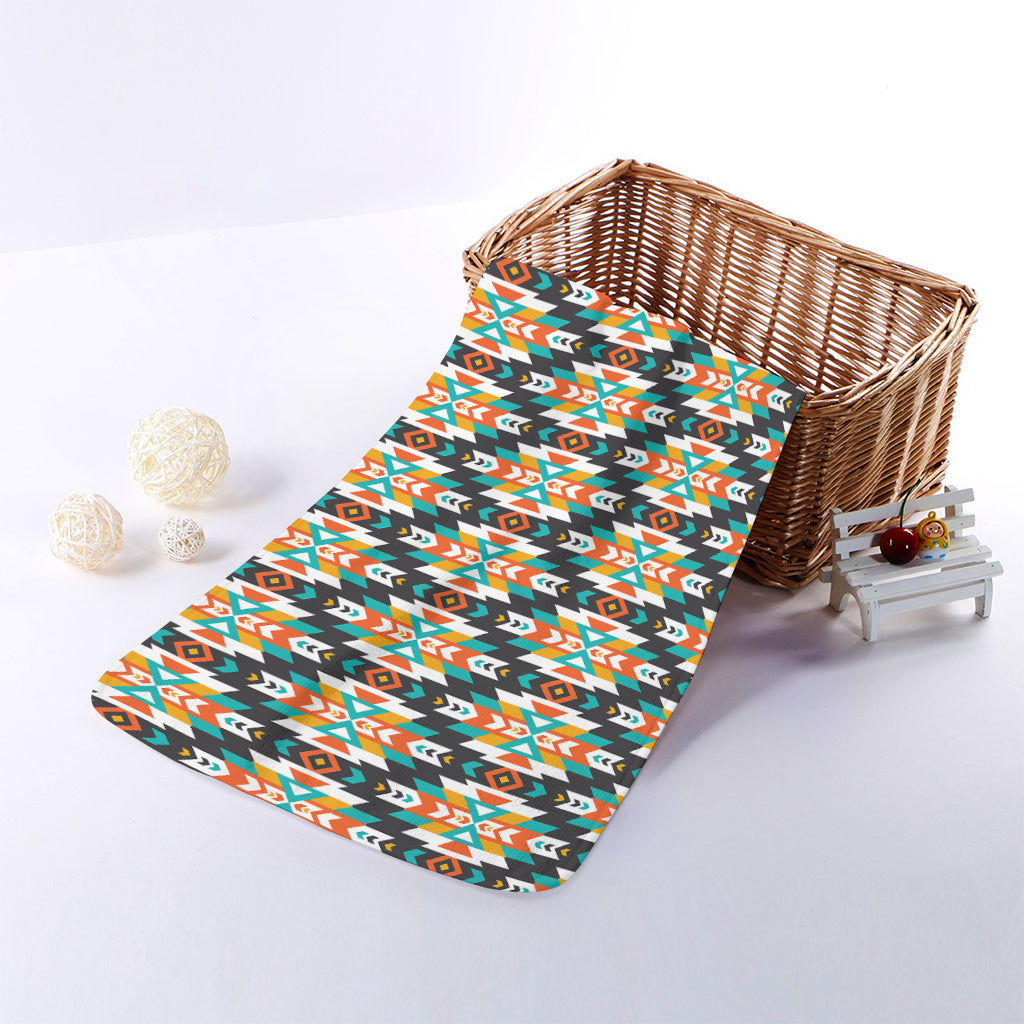 Tribal Native American Pattern Print Towel