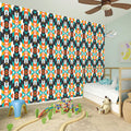 Tribal Native American Pattern Print Wall Sticker
