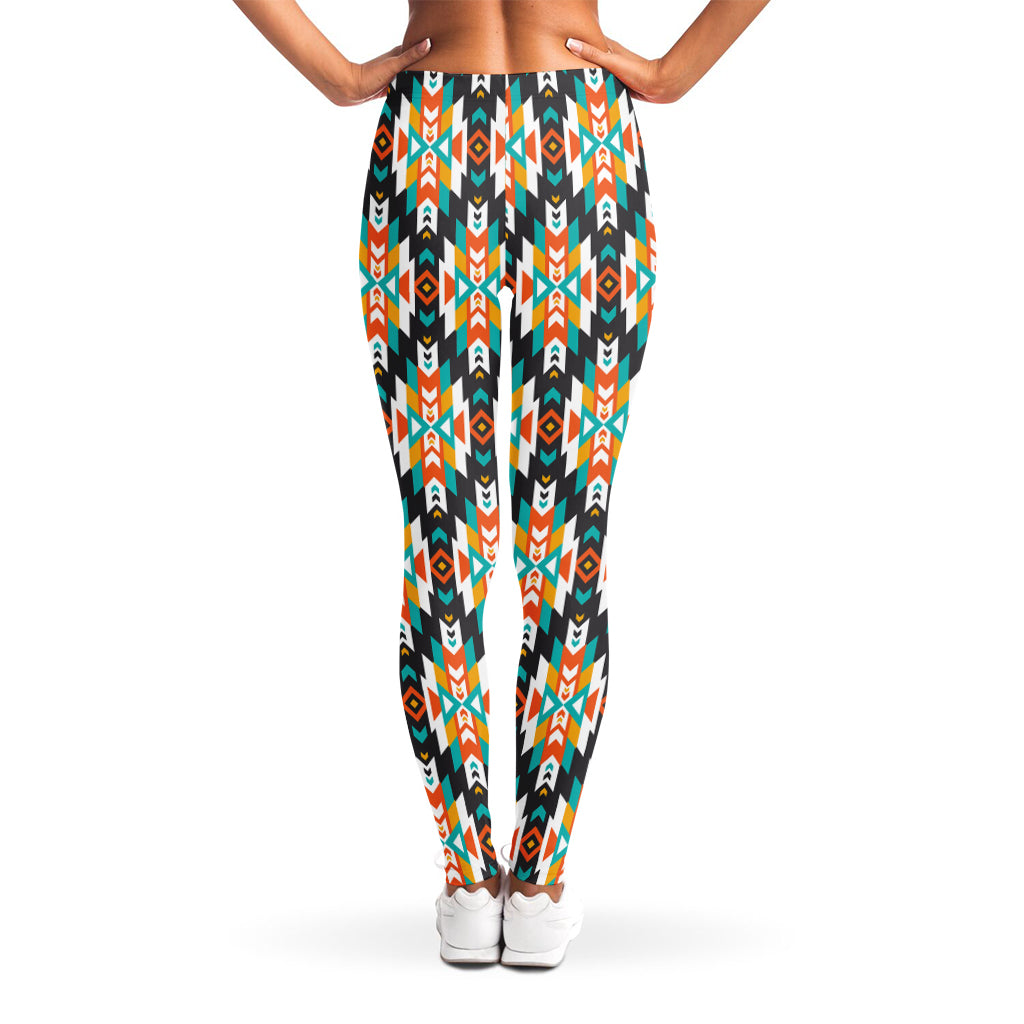 Tribal Native American Pattern Print Women's Leggings