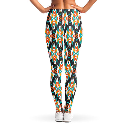 Tribal Native American Pattern Print Women's Leggings