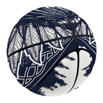Tribal Native Indian Girl Print Basketball
