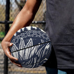 Tribal Native Indian Girl Print Basketball