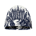 Tribal Native Indian Girl Print Beanie