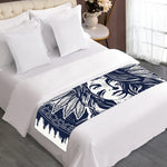 Tribal Native Indian Girl Print Bed Runner