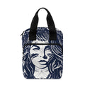 Tribal Native Indian Girl Print Bible Tote Bag