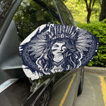 Tribal Native Indian Girl Print Car Side Mirror Covers