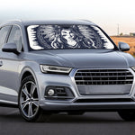 Tribal Native Indian Girl Print Car Windshield Sun Shade