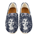 Tribal Native Indian Girl Print Casual Shoes