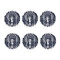 Tribal Native Indian Girl Print Coaster Set