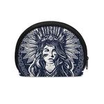 Tribal Native Indian Girl Print Coin Purse