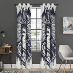 Tribal Native Indian Girl Print Curtain